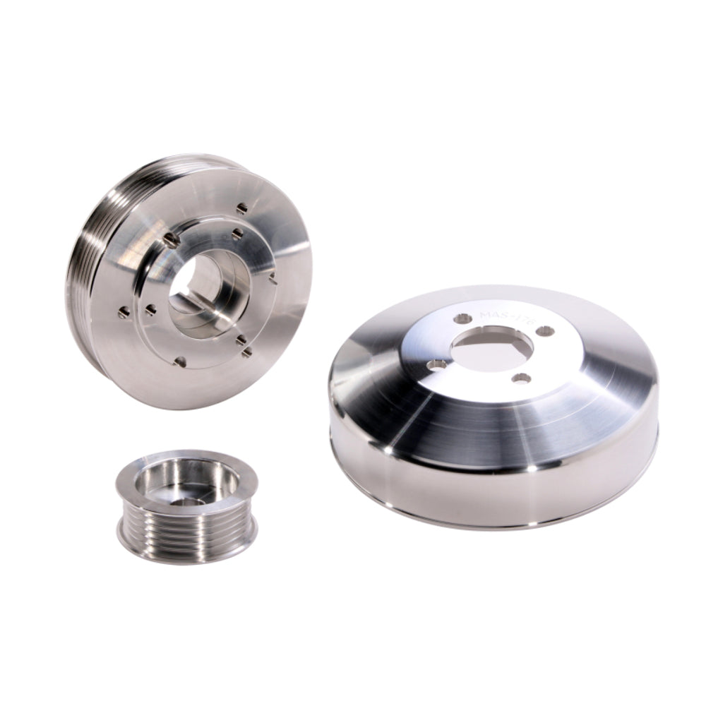 Fits 1997-04 Ford 4.6L/F-Series/Exped 3 Pc Performance Under Drive Pulley-15550 - Car Part People