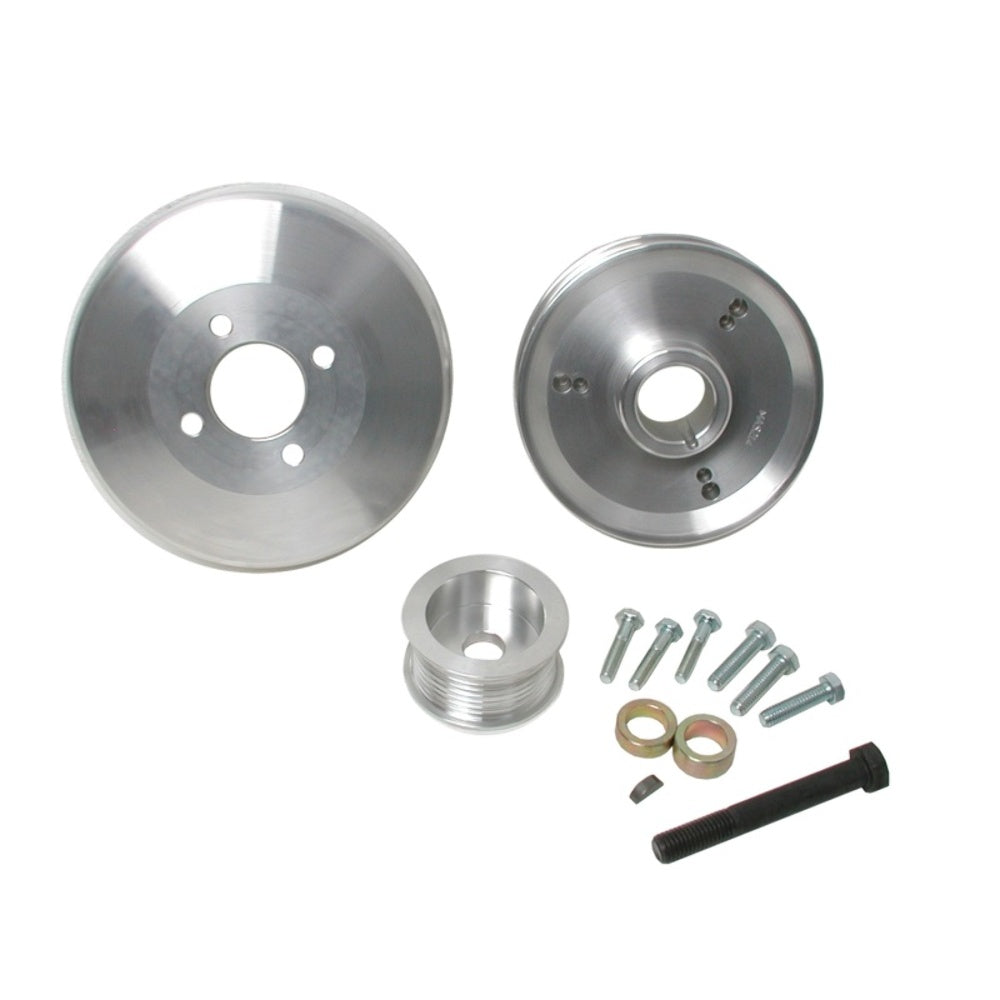 Fits 1997-04 Ford 4.6L/F-Series/Exped 3 Pc Performance Under Drive Pulley-15550 - Car Part People