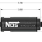 NOS In-Line Hi-Flow Nitrous Filter, 4AN - Blue - 15551NOS