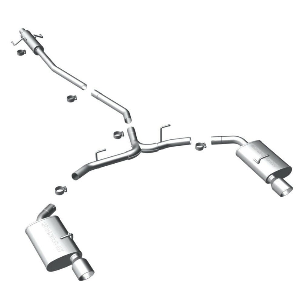 2007-2012 Ford Fusion System Street Cat-Back 15552 Magnaflow - Cat Back Exhaust Car Part People