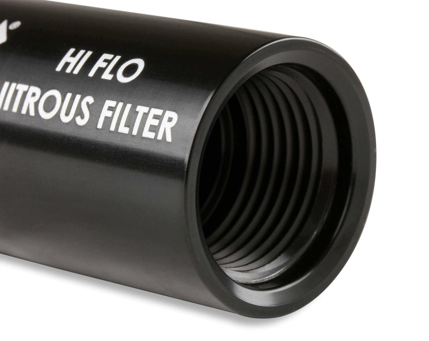 NOS In-Line Hi-Flow Nitrous Filter, 4AN - Black - 15555NOS