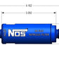 NOS In-Line Hi-Flow Nitrous Filter, 6AN - Blue - 15557NOS