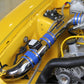 Fits 1986-93 Mustang 5.0 Cold Air Intake- Fenderwell Style (Powder Chrome)-1557 - Car Part People