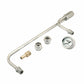 Mr. Gasket 1559 Mr. Gasket Fuel Line Kit with Gauge & Fittings - Chrome