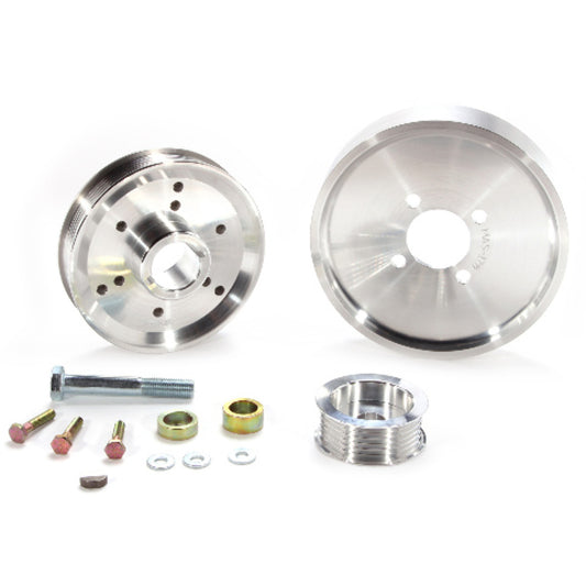 Fits 2001-2004 Mustang GT/00-01 Cobra 3 Pc Performance Under Drive Pulley-1559 - Car Part People