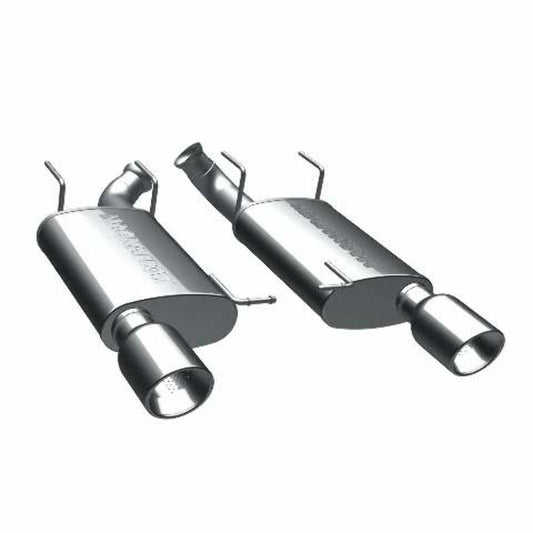 2011-2012 Ford Mustang System Street Axle-Back 15595 Magnaflow - Axle Back Exhaust Car Part People