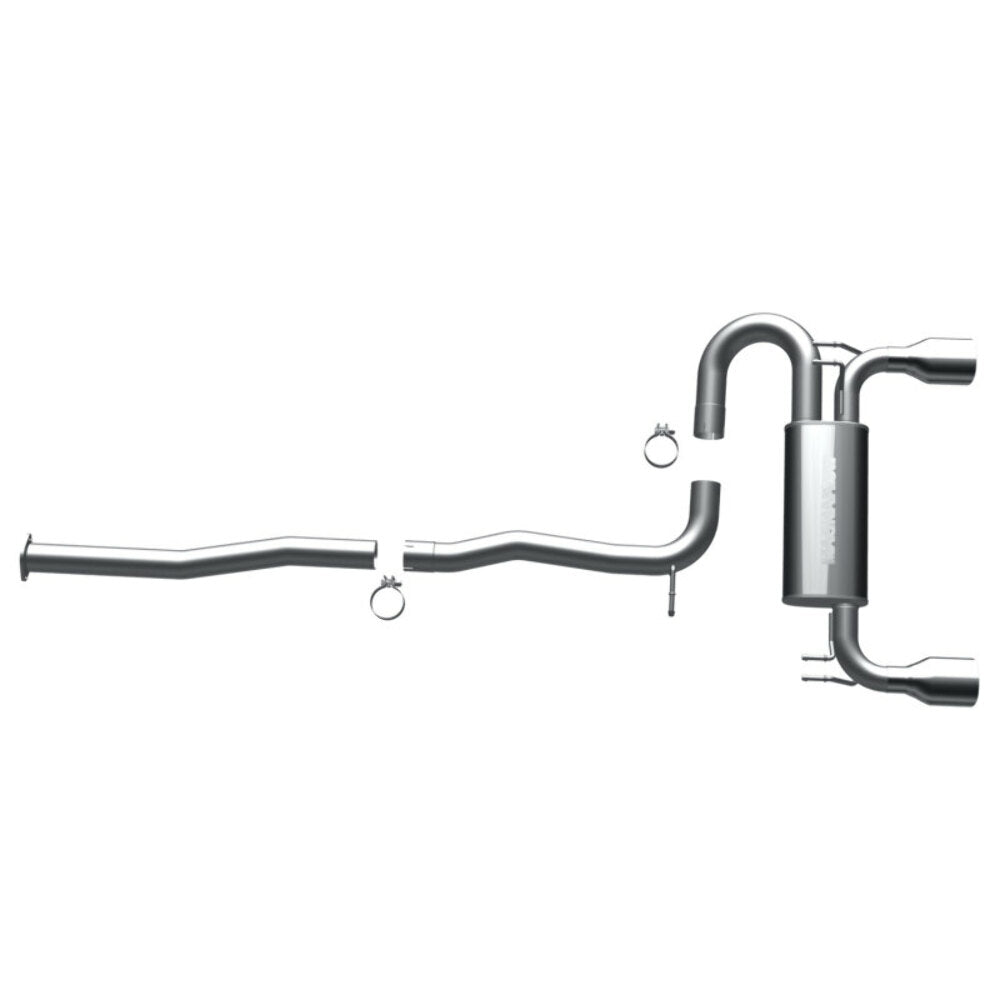 2009-2011 Mitsubishi Lancer System Street Cat-Back 15597 Magnaflow - Cat Back Exhaust Car Part People