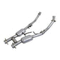 Fits 1994-1995 Mustang GT 2.5 Full H Pipe w/High Flow Catalytic Converters-1563 - Car Part People