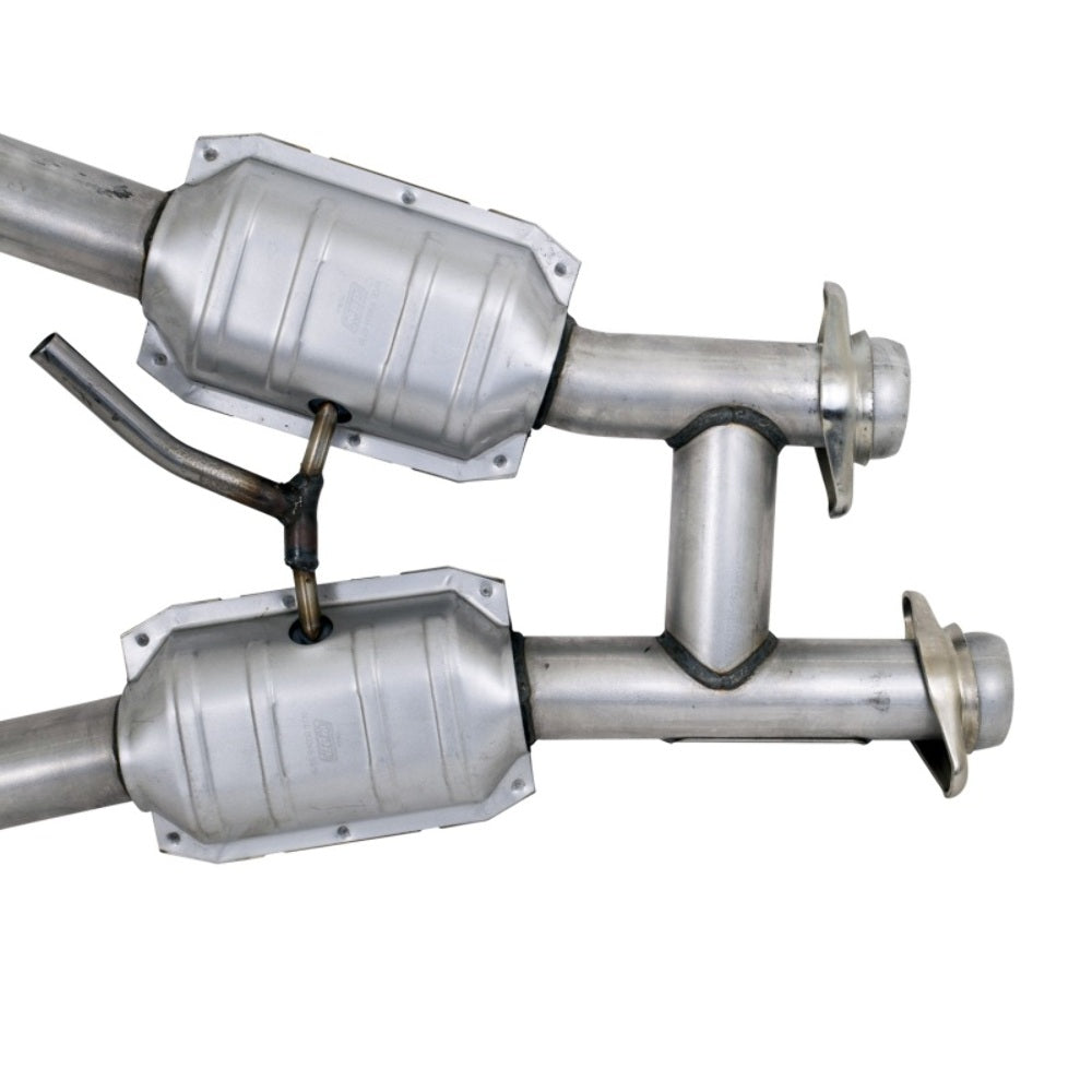 Fits 1994-1995 Mustang GT 2.5 Full H Pipe w/High Flow Catalytic Converters-1563 - Car Part People