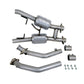 Fits 1994-1995 Mustang GT 2.5 Full H Pipe w/High Flow Catalytic Converters-1563 - Car Part People