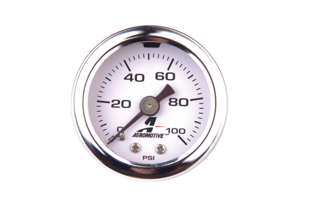 Aeromotive 15633 0-100 psi Fuel Pressure gauge - Gauges, Clusters, and Clocks Car Part People
