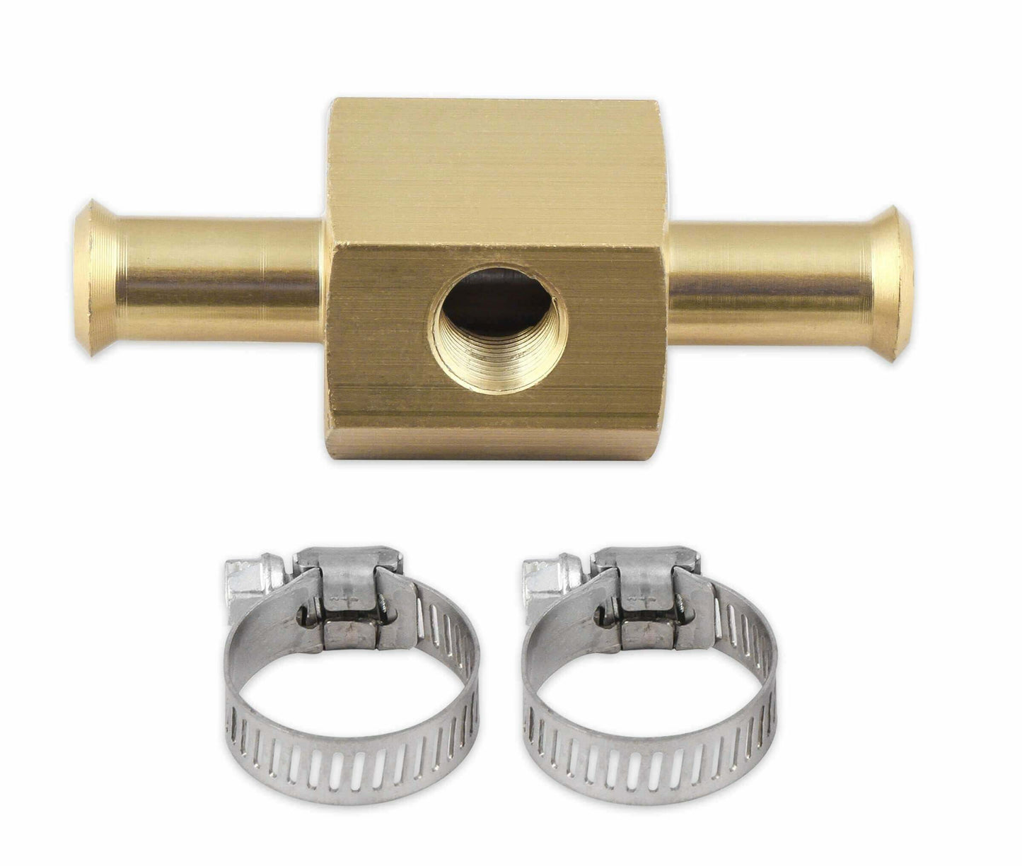 Mr. Gasket Fuel Block with 0-15 PSI Liquid Filled Fuel Pressure Gauge - 1564