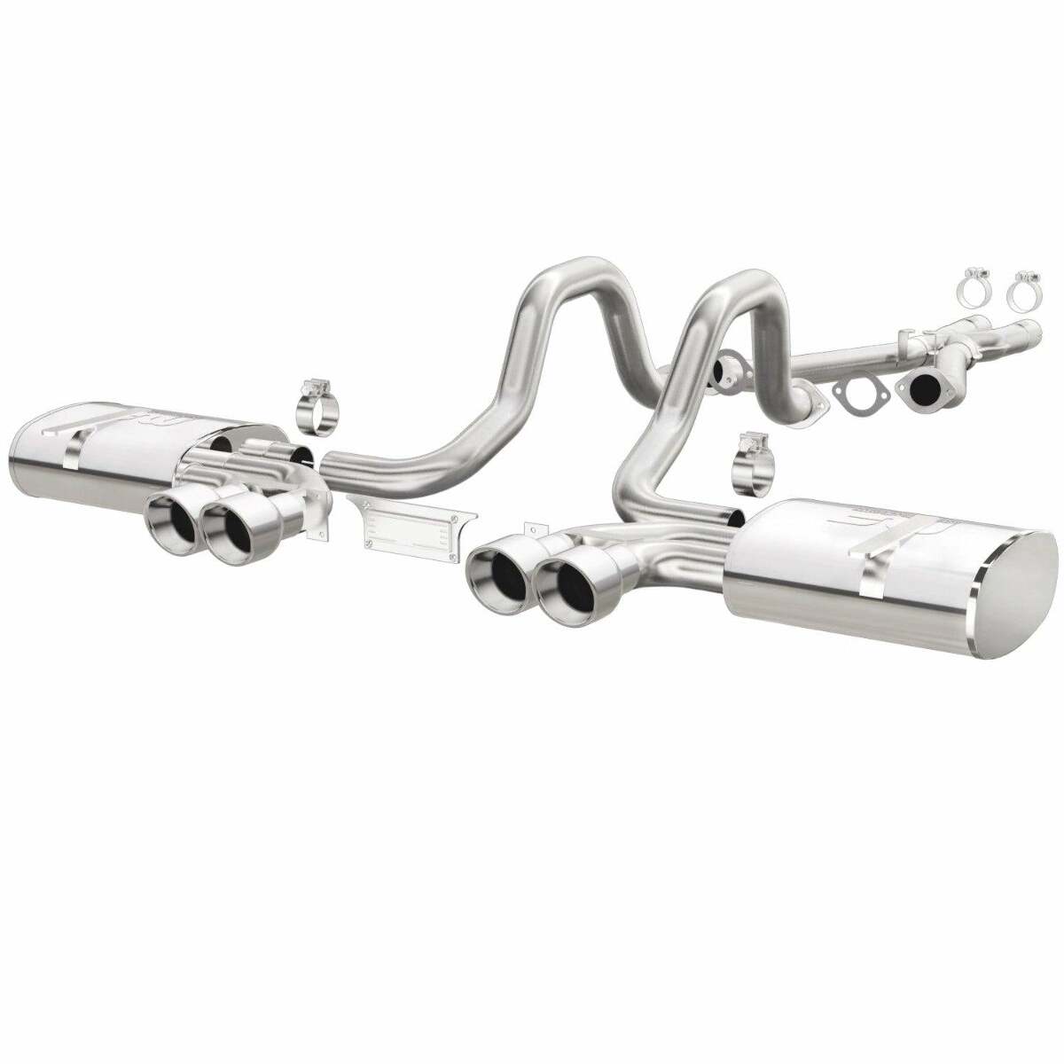 1997-2004 Chevrolet Corvette System Street Cat-Back 15660 Magnaflow - Cat Back Exhaust Car Part People