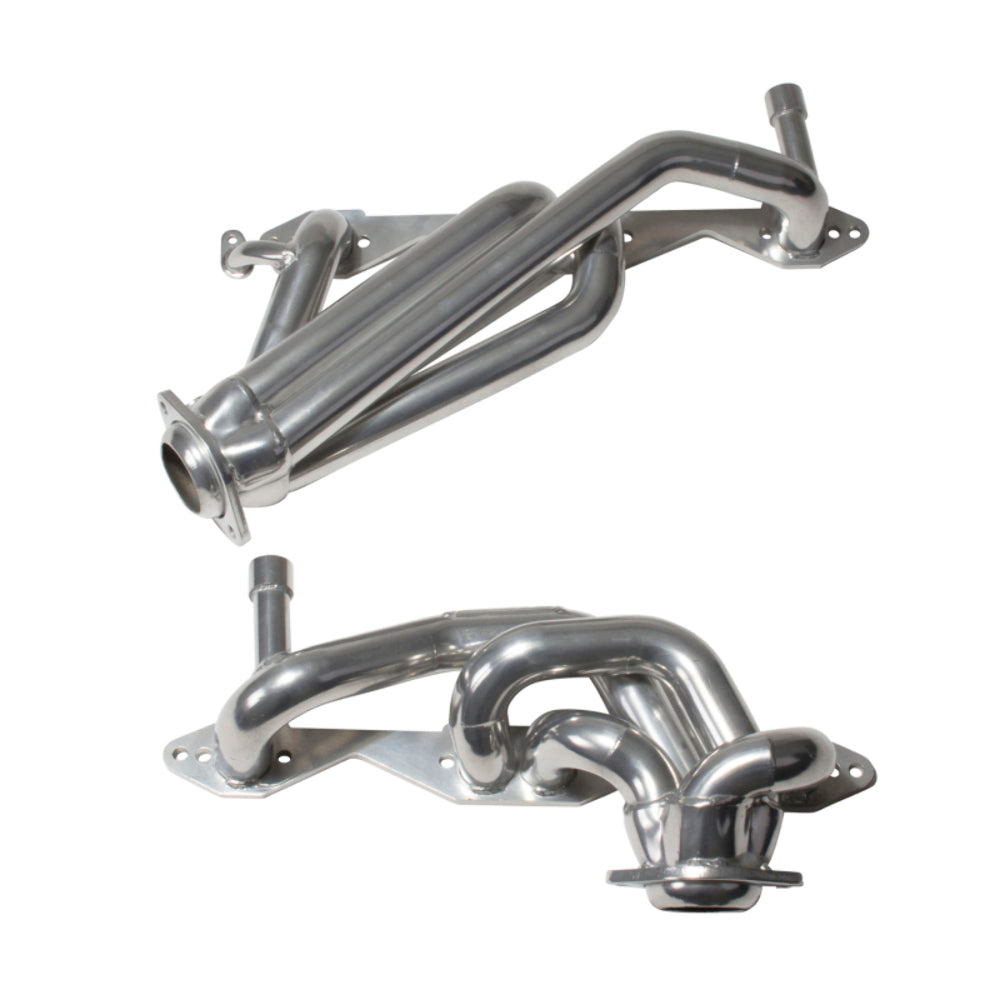 Fits 1994-1995 GM Lt-1 Single Cat 1-5/8 Shorty Headers-Silver Ceramic-15670 - Car Part People