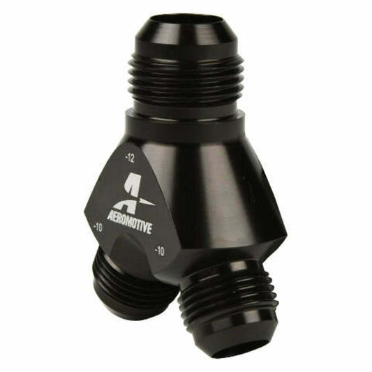 Aeromotive 15678 AN Y-Block - Distribution and Y Block Car Part People