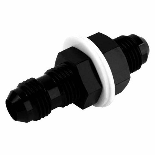 Aeromotive 15684 Bulkhead AN-06 Fitting - Fuel Line Fittings and Adapters Car Part People