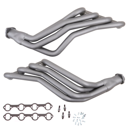 Fits 1986-1993 Mustang 1-3/4 Long Tube 351W Swap Headers (Titanium Ceramic)-1569 - Car Part People