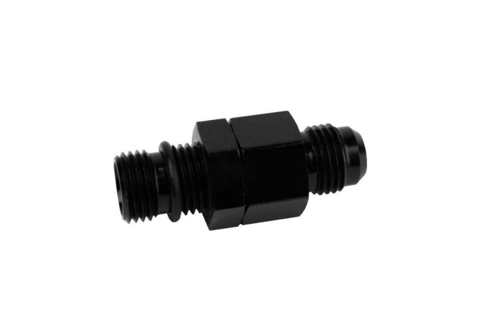 Aeromotive 15694 ORB-06 to AN-06 In-line Gauge Adapter - Fuel Line Fittings and Adapters Car Part People