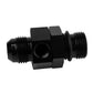 Aeromotive 15695 ORB-08 to AN-08 In-line Gauge Adapter - Fuel Line Fittings and Adapters Car Part People