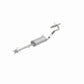 Fits 2003-2009 Toyota 4Runner Direct-Fit Replacement Exhaust System 106-0075