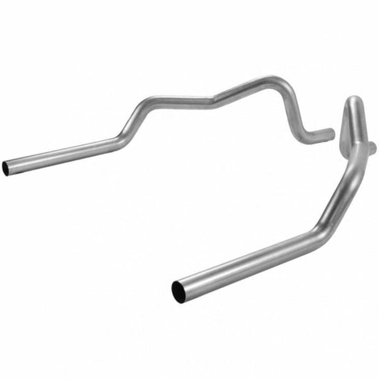 Flowmaster 15801 - 1967-1981 Chevrolet Camaro Prebent Tailpipes - Aluminized Steel