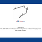 Flowmaster 15805 - Pre-bent Tailpipes fits 1987-1993 Ford Mustang GT