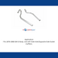 Holley 15817 - Prebent Tailpipes Fits 1978-1987 Chevrolet El Camino