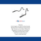 1986-1993 Ford Mustang LX Prebent Tailpipes Flowmaster 15820
