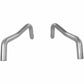 Flowmaster 15822 - 1967-1969 Chevrolet Camaro Prebent Tailpipes  3.00 inch Aluminized Pipe