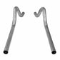 Flowmaster 15823 - Pre-Bent Tailpipes - 1962-1974 MOPAR B-Body 3.0 Inch Mandrel Bent Aluminized Steel Tailpipes