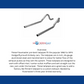 Flowmaster 15823 - Pre-Bent Tailpipes - 1962-1974 MOPAR B-Body 3.0 Inch Mandrel Bent Aluminized Steel Tailpipes