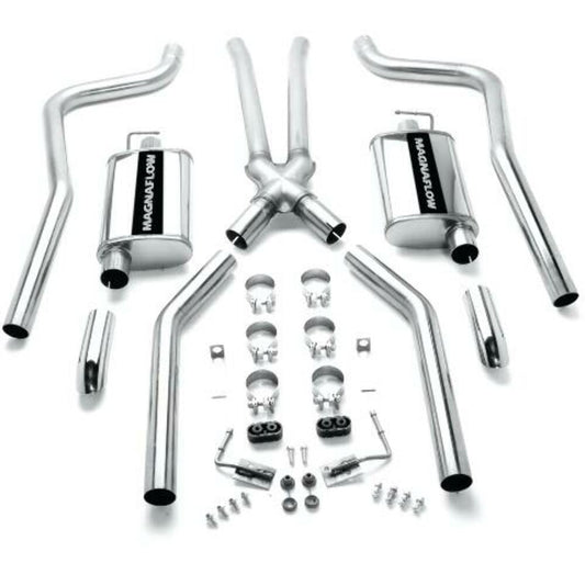 1970-1972 Dodge Challenger System Street Crossmember-Back 15851 Magnaflow - Crossmember Back Exhaust Car Part People