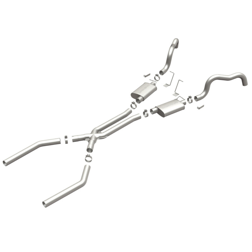 1967-1969 Pontiac Firebird System Street Crossmember-Back 15899 Magnaflow - Crossmember Back Exhaust Car Part People