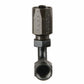 Earls Power Steering Hose End-Black Chromate - 159106ERL