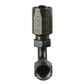 Earls Power Steering Hose End-Black Chromate - 159106ERL
