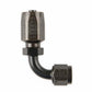 Earls Power Steering Hose End-Black Chromate - 159106ERL