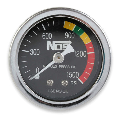 NOS Nitrous Gauge w/ Adapter - 15925NOS