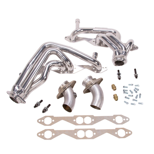 Fits 1993-1996 Chevy Impala SS 1-5/8 Shorty Headers-Silver-15950 - Car Part People