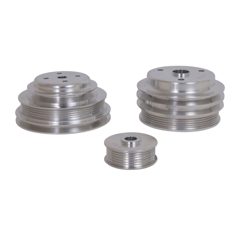 Fits 1985-87 GM 5.0/5.7 F-Body/GM Truck 3 Pc Performance Under Drive Pulley-1598 - Car Part People
