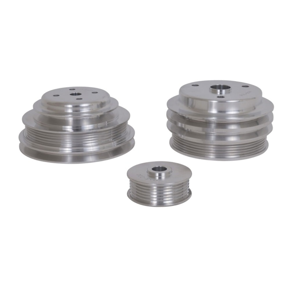 Fits 1985-87 GM 5.0/5.7 F-Body/GM Truck 3 Pc Performance Under Drive Pulley-1598 - Car Part People
