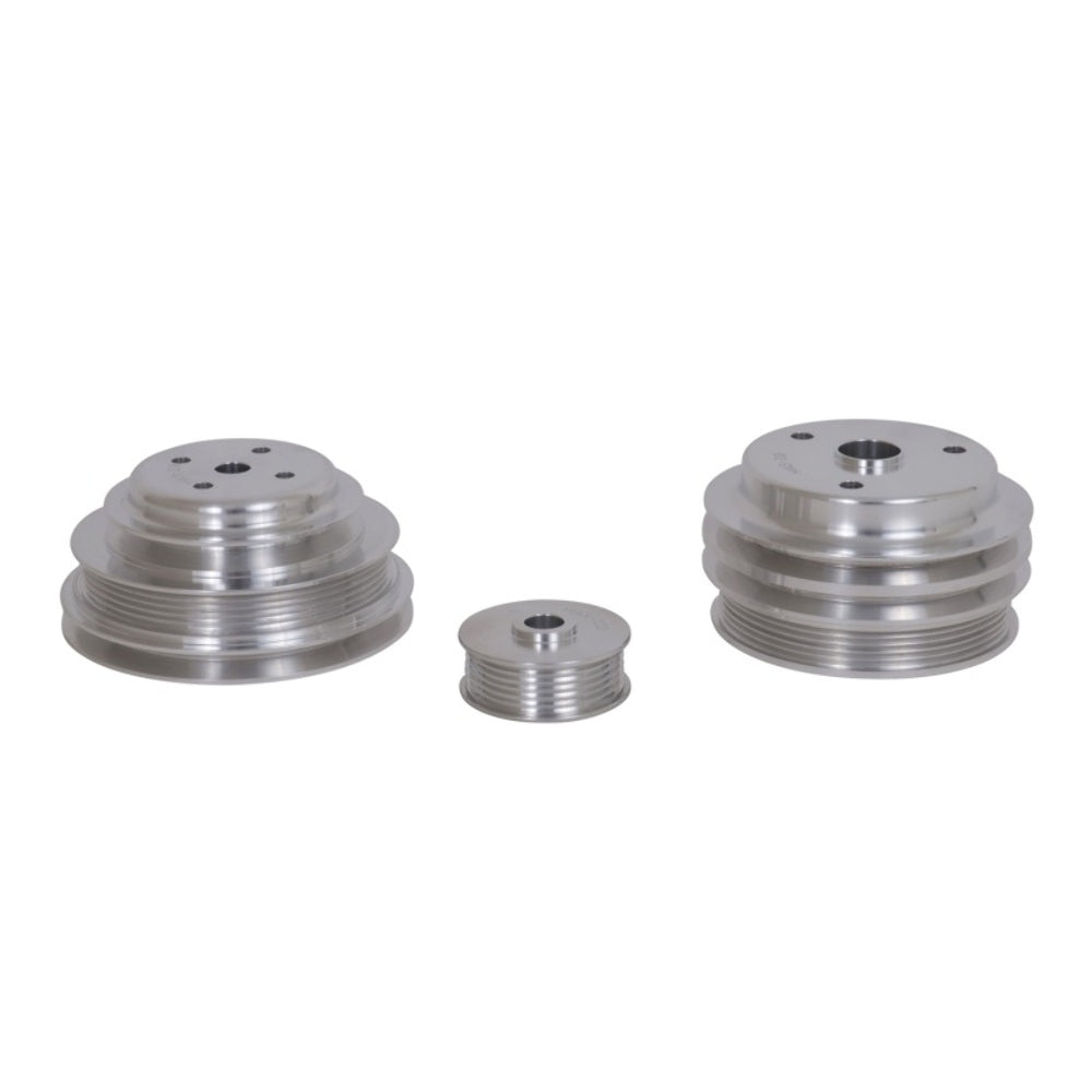 Fits 1985-87 GM 5.0/5.7 F-Body/GM Truck 3 Pc Performance Under Drive Pulley-1598 - Car Part People