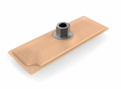 Center outlet pick-up with -3/8" NPT fitting designed for universal use. 16-108