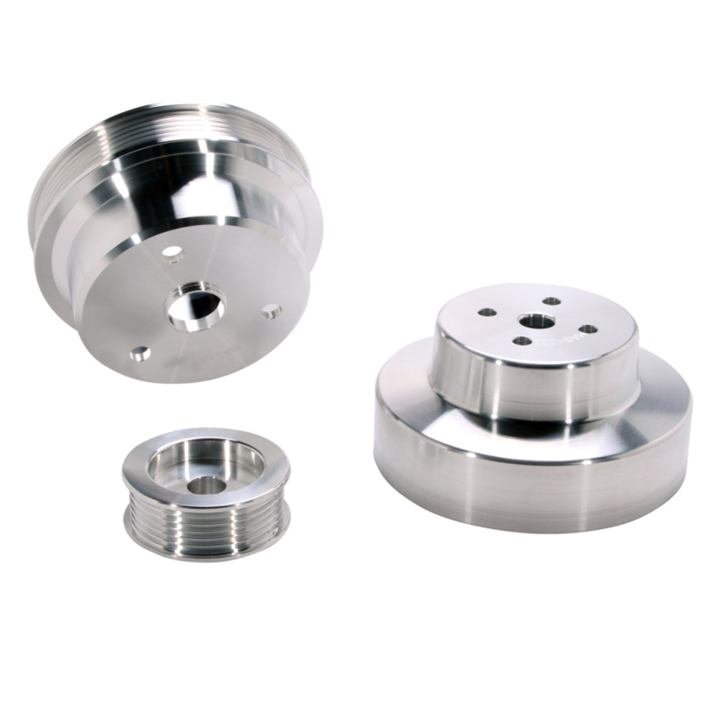 Fits 1988-1995 GM Truck 4.3/5.0/5.7L 3Pc Performance Under Drive Pulley-1603 - Car Part People