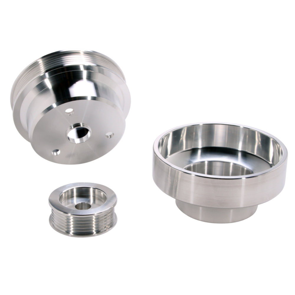 Fits 1988-1995 GM Truck 4.3/5.0/5.7L 3Pc Performance Under Drive Pulley-1603 - Car Part People