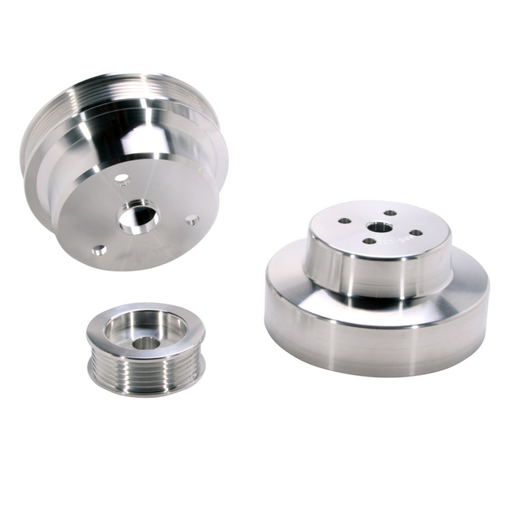 Fits 1988-1995 GM Truck 4.3/5.0/5.7L 3Pc Performance Under Drive Pulley-1603 - Car Part People
