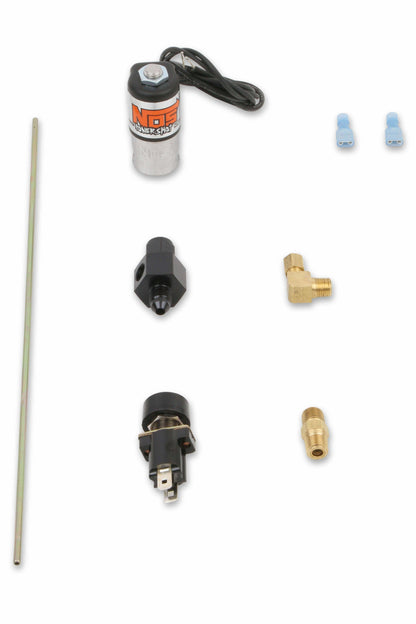 NOS 16030BNOS Nitrous Purge Valve Kit -4 AN Line [Black Finish]