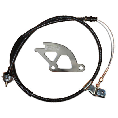 Fits 1996-2004 Mustang GT/Cobra Heavy Duty Adj Clutch Cable & Quadrant Kit-1609 - Car Part People