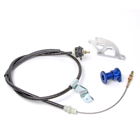 Fits 1996-2004 Mustang GT/Cobra Hd Adj Clutch Cable Quadrant & Fw Adjuster-16095