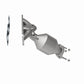 Catalytic Converter with Integrated Exhaust Manifold for HM Grade Federal / EPA Compliant Direct-Fit Manifold Catalytic