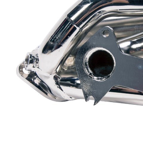 Fits 2005-2010 Mustang GT 1-5/8 Shorty Tuned Length Headers-Titanium-1612